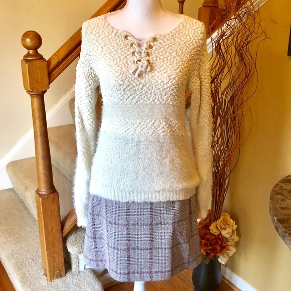 SHEIN Lace up Sweater - Picture 8 of 8